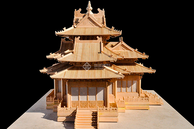 故宫角楼-古建筑模型